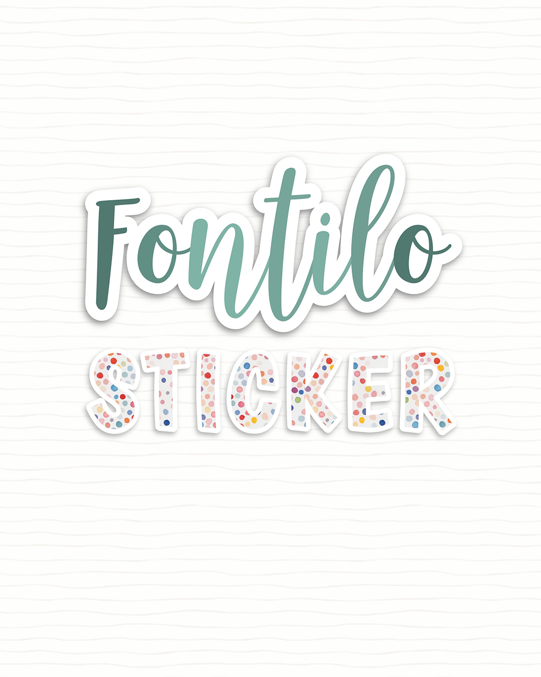 Sticker-Style erstellen